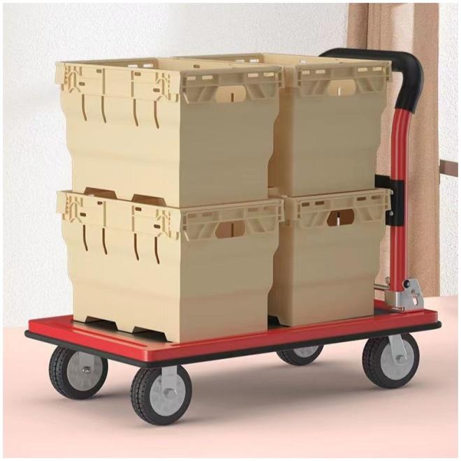 Prepravný skladací vozík - 88x58 cm