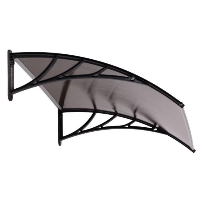 Polykarbonátová strieška nad dvere - 150x100 cm