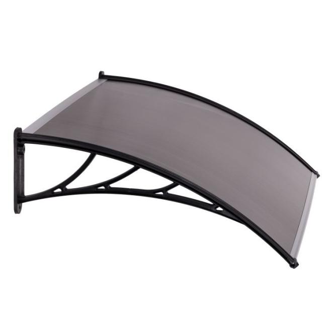 Polykarbonátová strieška nad dvere - 150x100 cm