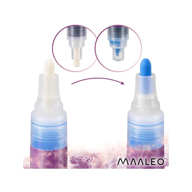 Akrylové fixky - sada 24 kusov Maaleo