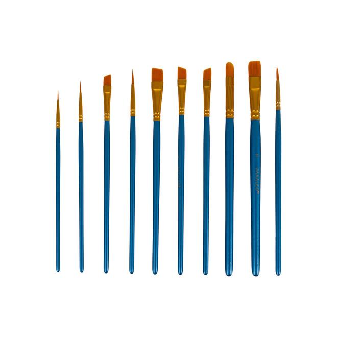 Kreatívna maliarska sada 26 ks - farby, štetce, plátno, paleta