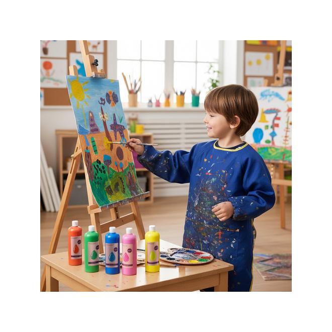 Plagátové farby - sada 18 ks x 500 ml Maaleo