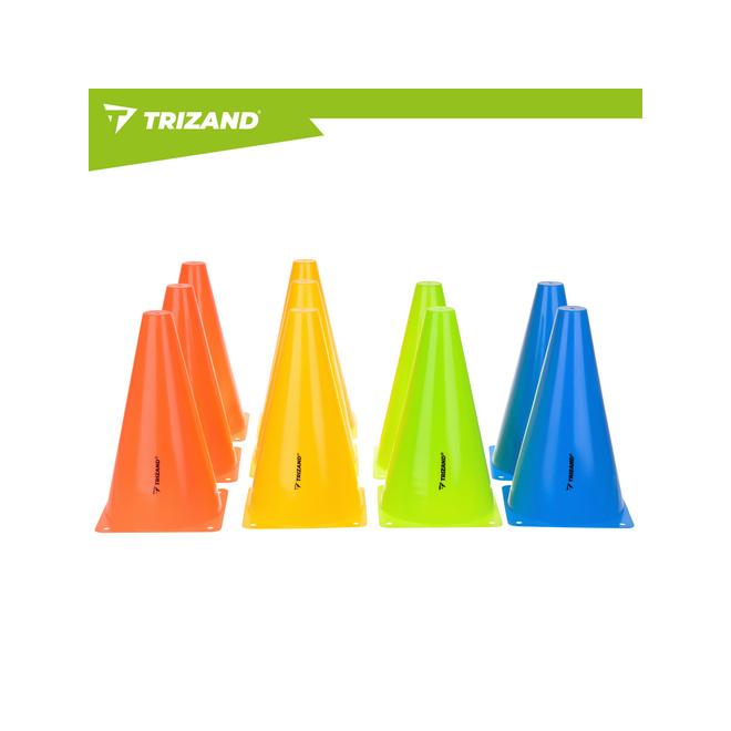 Farebné tréningové kužele - 10 ks