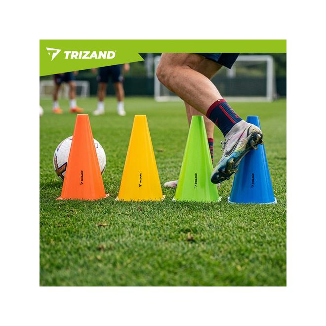 Farebné tréningové kužele - 10 ks
