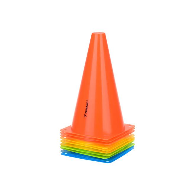 Farebné tréningové kužele - 10 ks