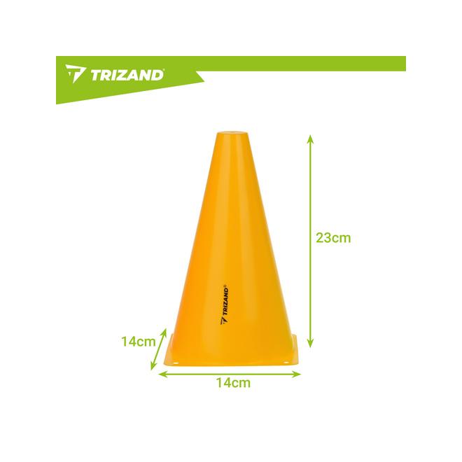 Farebné tréningové kužele - 10 ks
