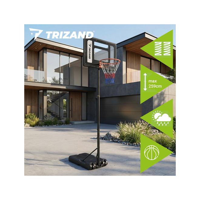 Basketbalový kôš Trizand 259 cm