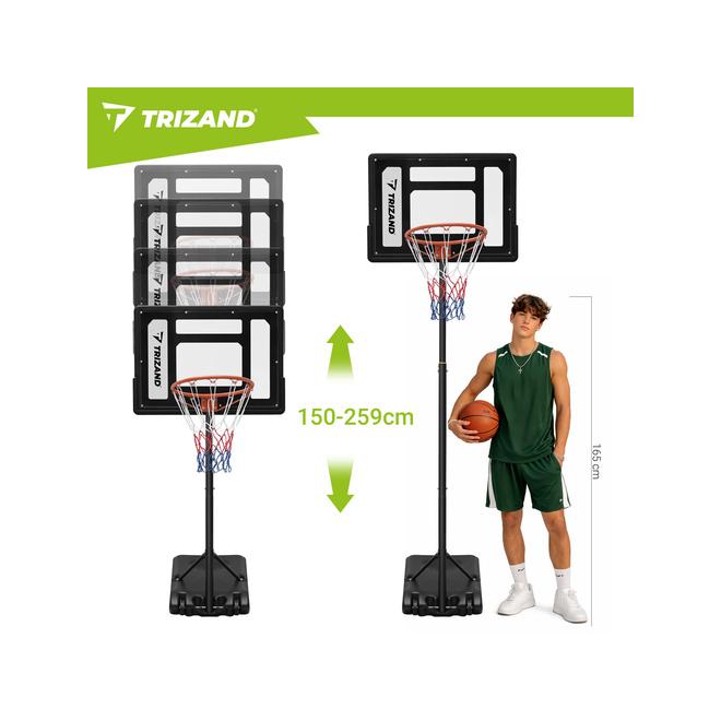 Basketbalový kôš Trizand 259 cm