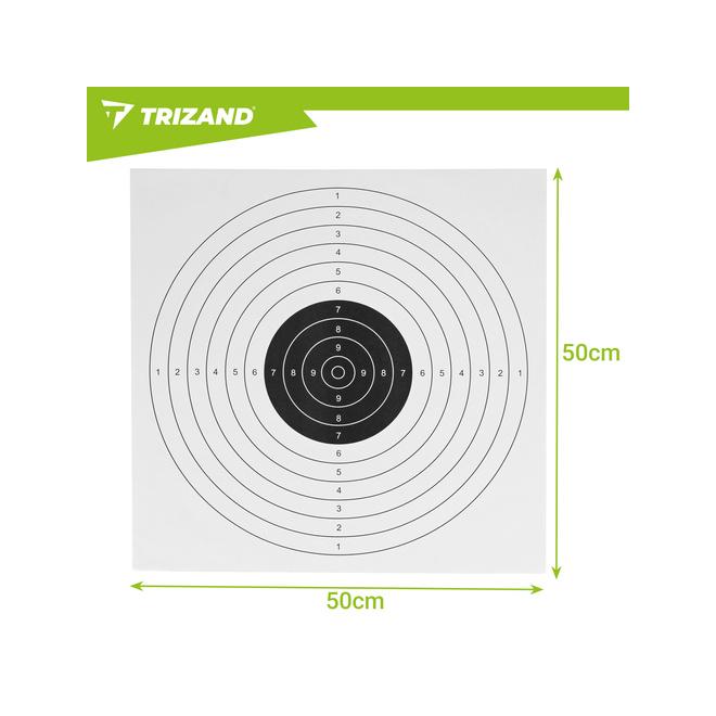 Strelecký terč Trizand 50x50 cm