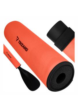 Oranžový penový plavák na veslo pre kajak - 30 cm