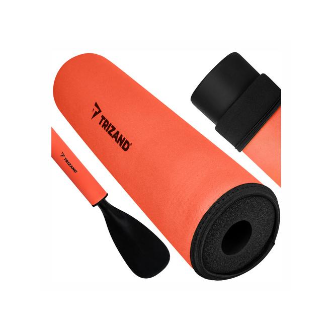 Oranžový penový plavák na veslo pre kajak - 30 cm