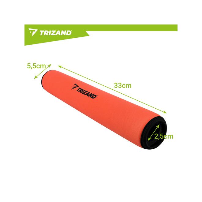 Penový oranžový plavák na veslo pre kajak - 33 cm