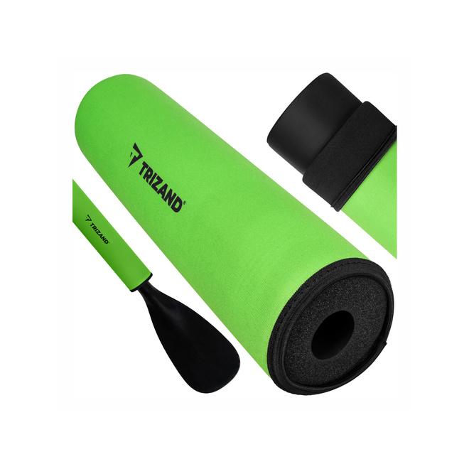 Zelený penový plavák na veslo pre kajak - 30 cm