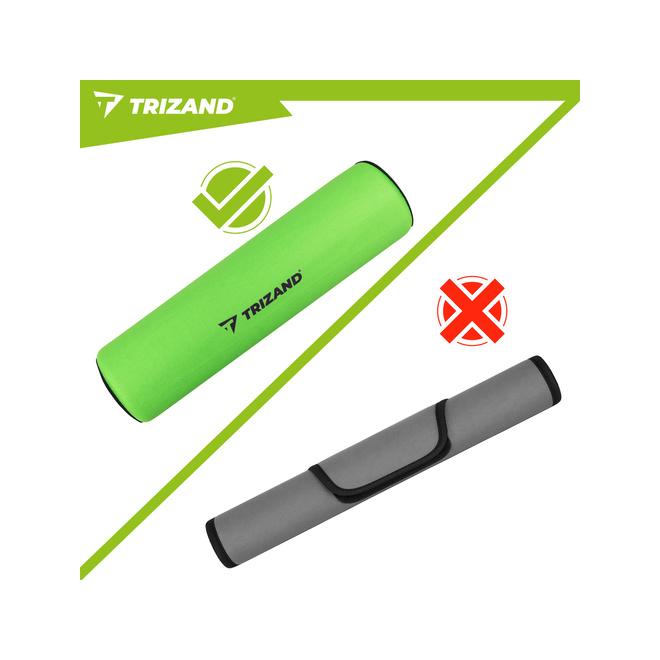 Zelený penový plavák na veslo pre kajak - 30 cm