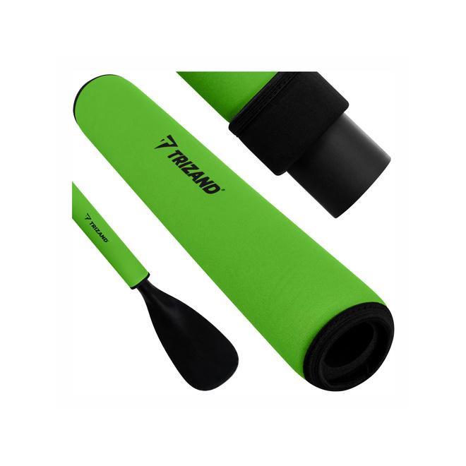 Penový zelený plavák na veslo pre kajak - 33 cm