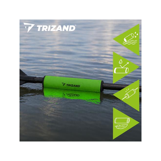 Penový zelený plavák na veslo pre kajak - 33 cm