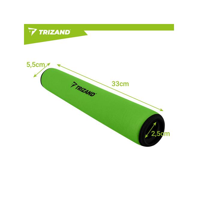 Penový zelený plavák na veslo pre kajak - 33 cm