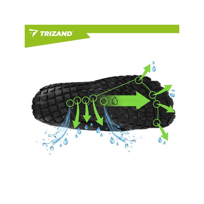 Čierne topánky do vody Trizand 5 mm - veľkosť 42