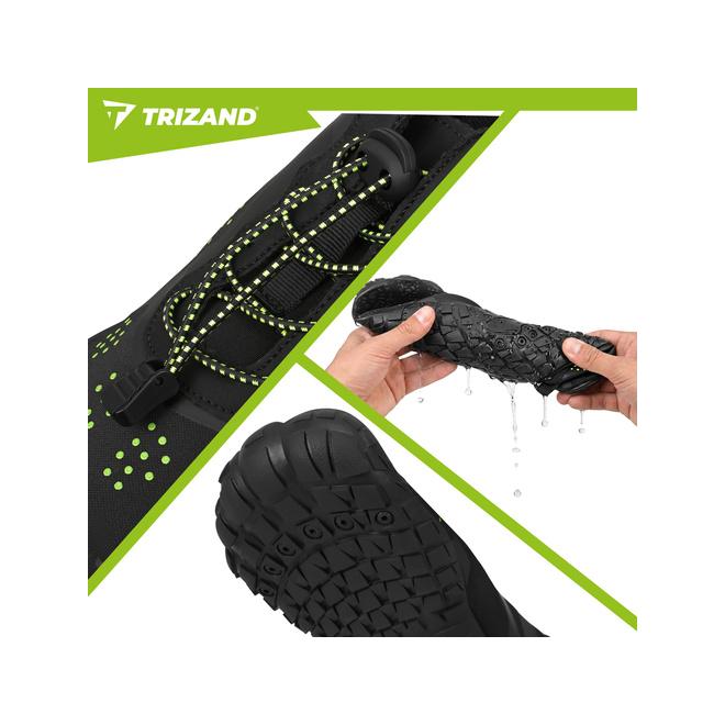 Čierne topánky do vody Trizand 5 mm - veľkosť 43