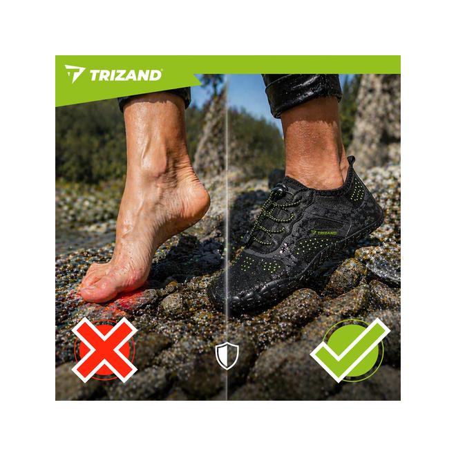 Čierne topánky do vody Trizand 5 mm - veľkosť 44