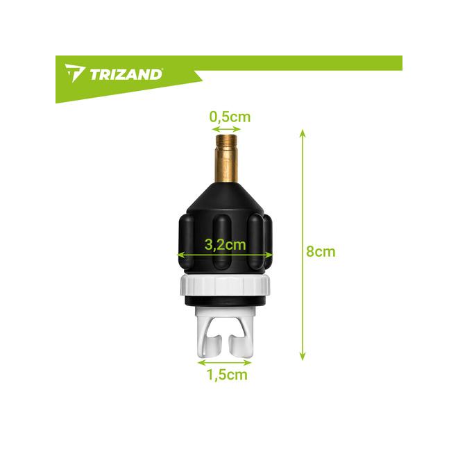 Adaptér na nafukovací ventil pre SUP dosku
