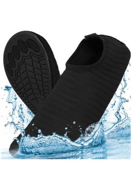 Čierne topánky do vody Trizand - veľkosť 45