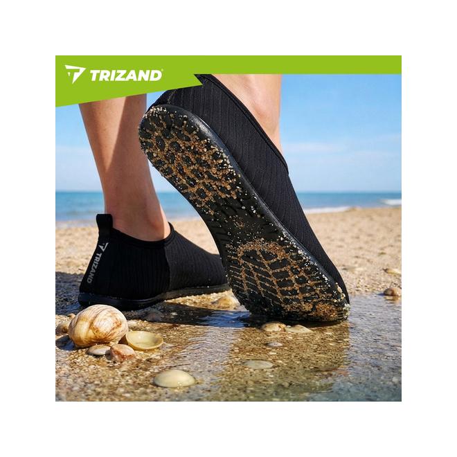 Čierne topánky do vody Trizand - veľkosť 45