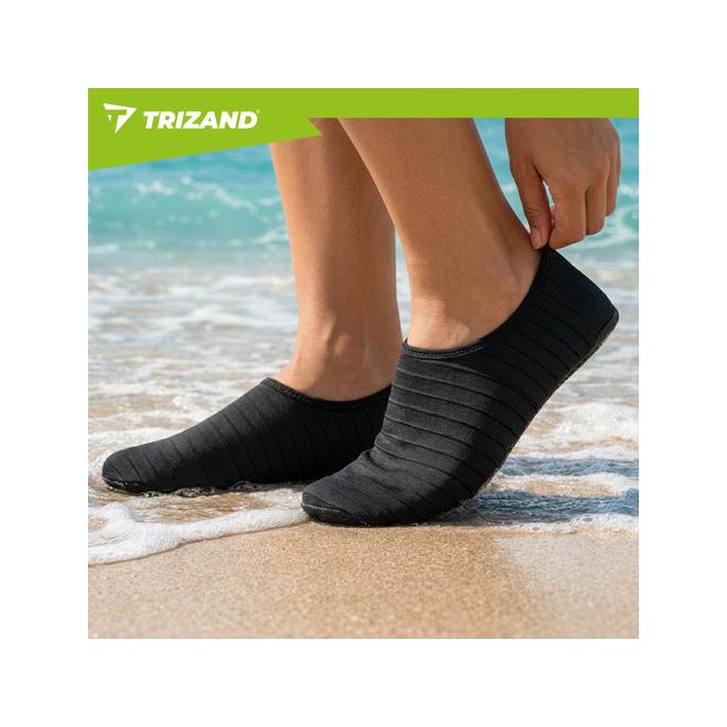 Čierne topánky do vody Trizand - veľkosť 45