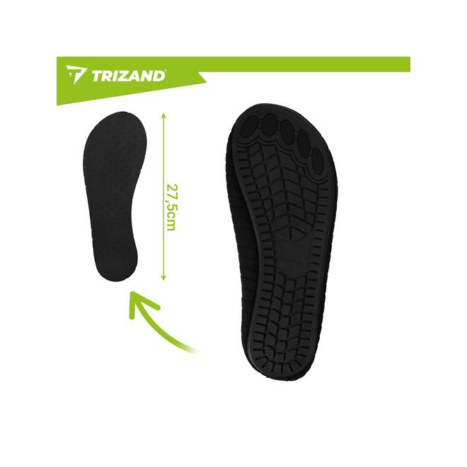 Čierne topánky do vody Trizand - veľkosť 45