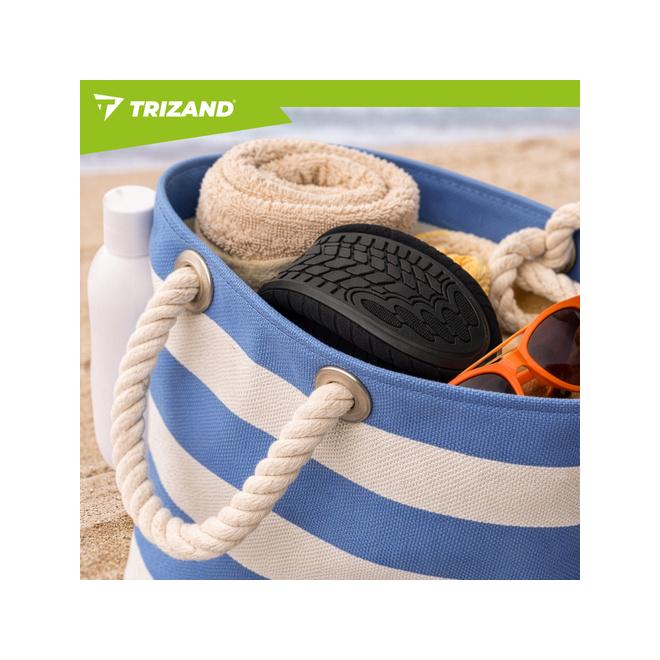 Čierne topánky do vody Trizand - veľkosť 45