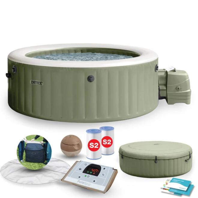 Nafukovací SPA bazén s hydromasážou pre 4 osoby