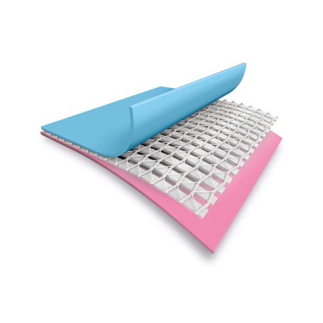 Ružový okrúhly záhradný bazén s rámom pre deti 244x76 cm