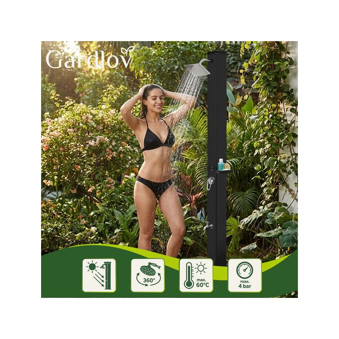 Solárna záhradná sprcha 40L