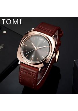 Retro hodinky Tomi pre pánov v čiernej farbe